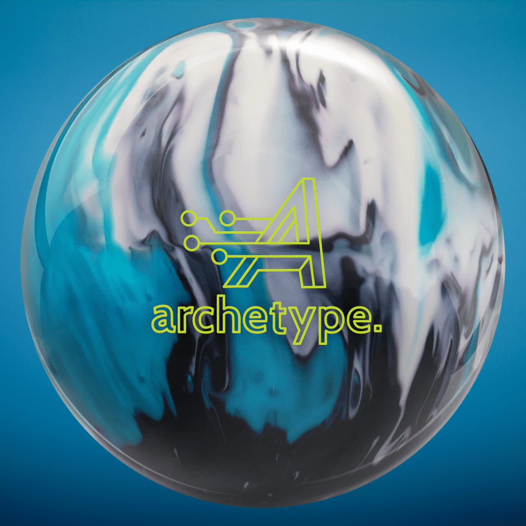 Track new release Archetype hybrid bowling ball photo.