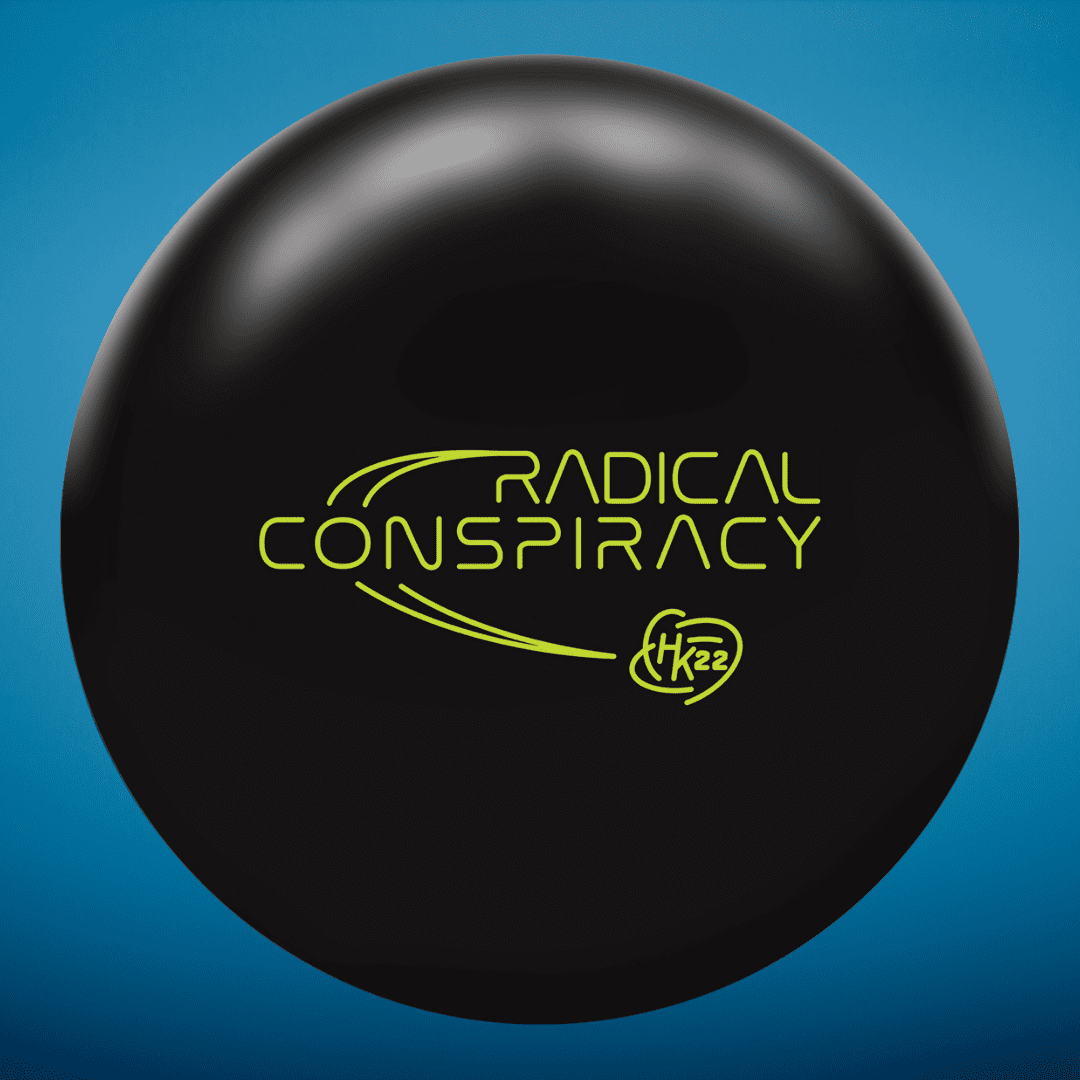 Radical's radical conspiracy bowling ball photo.