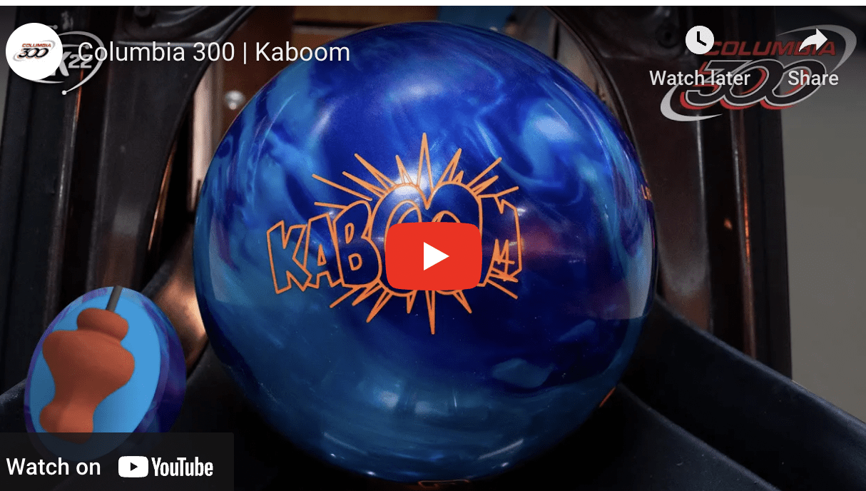 Cover photo of Columbia 300's Kaboom ball video.