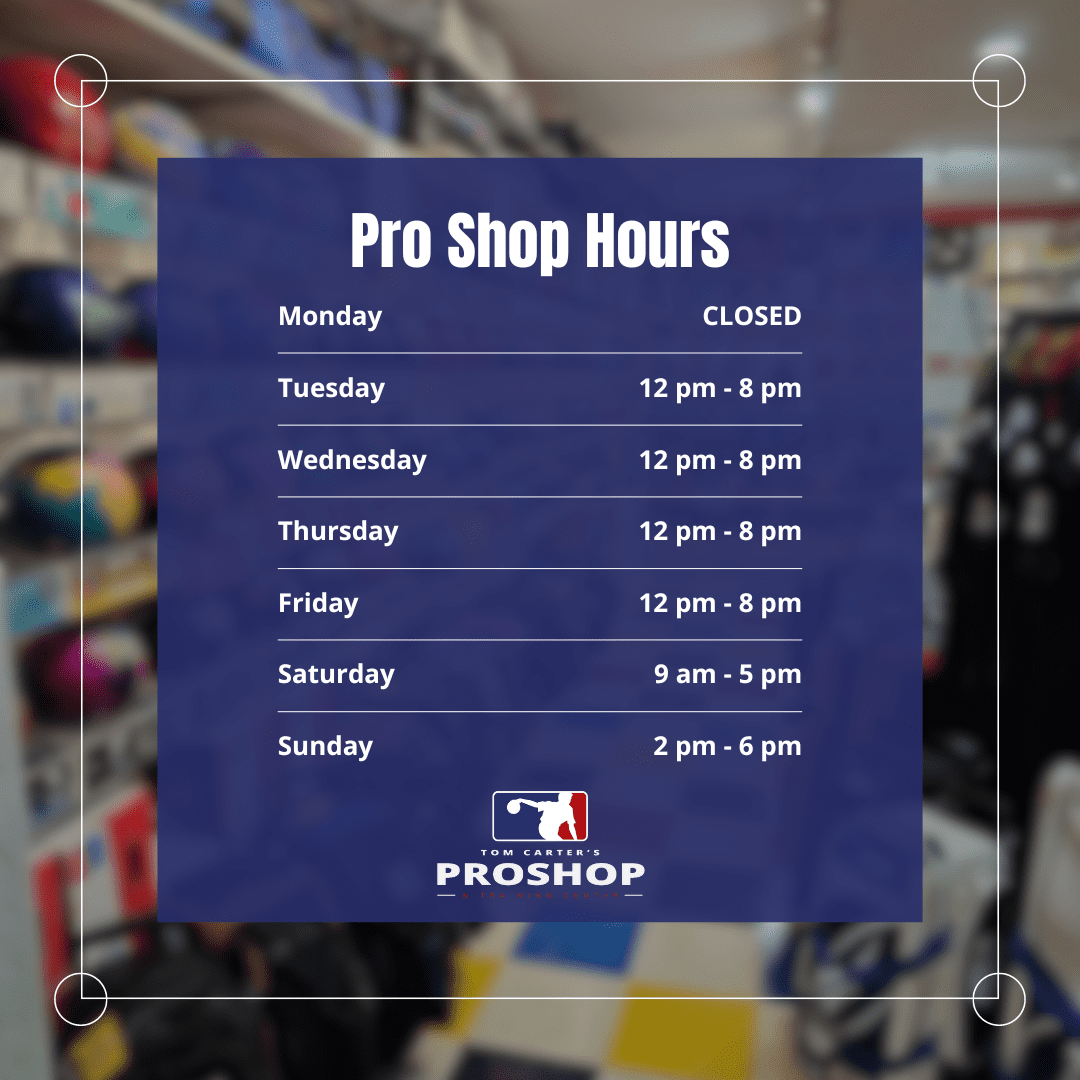 Pro Shop Hours