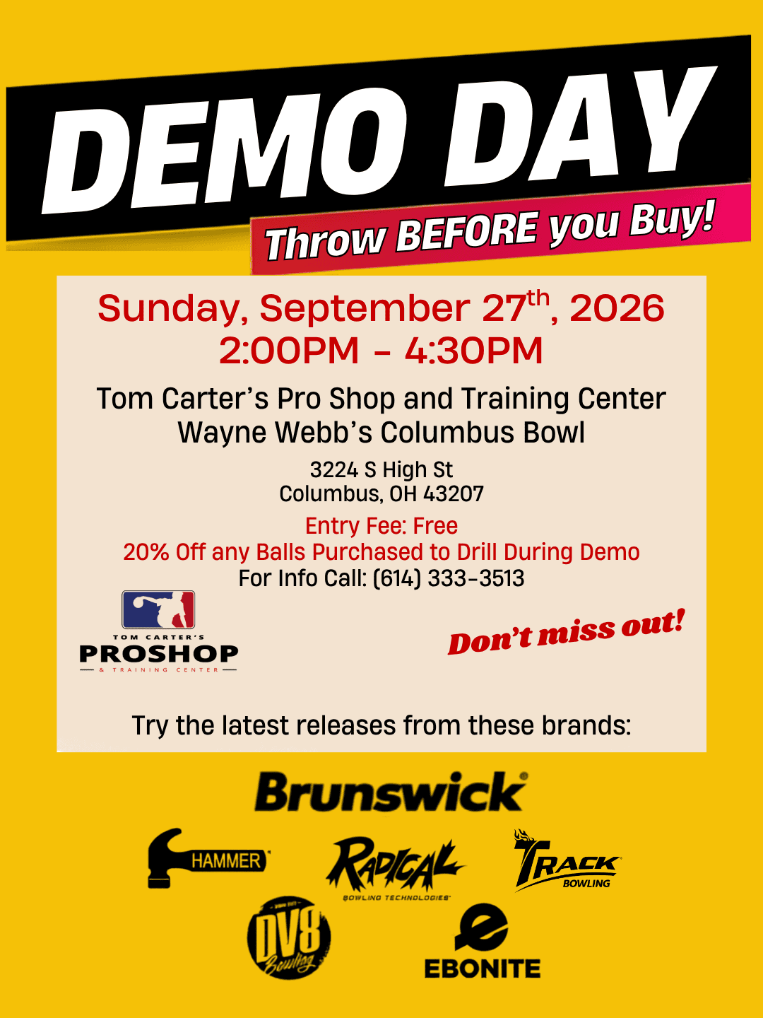 Demo Day sept.27